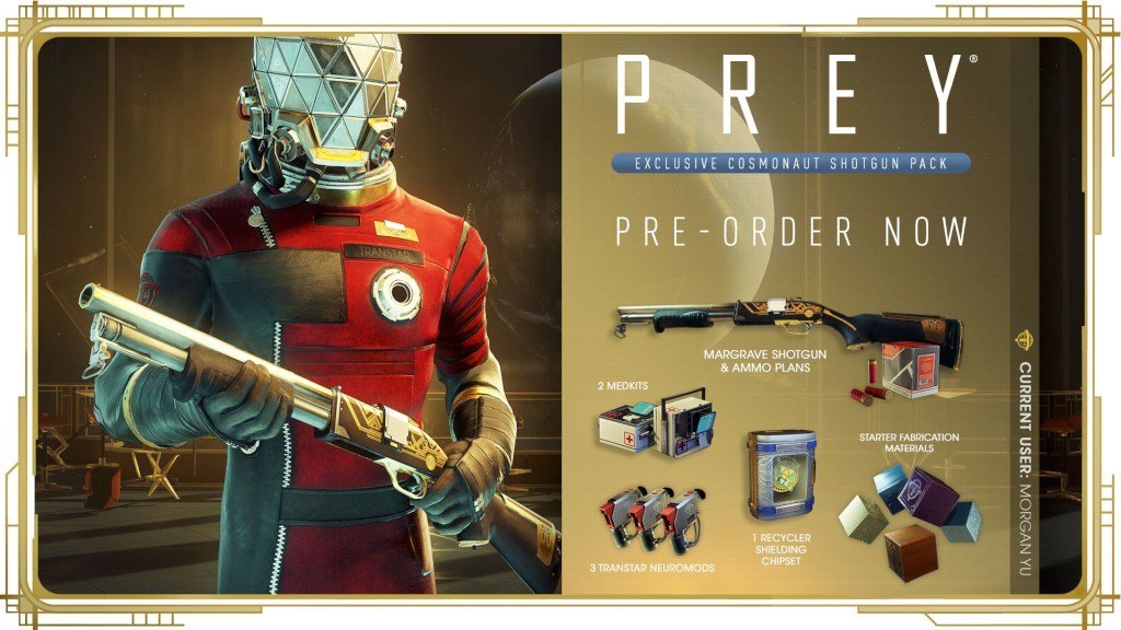 Prey + Cosmonaut Shotgun Pack DLC Steam CD Key 7.45 $