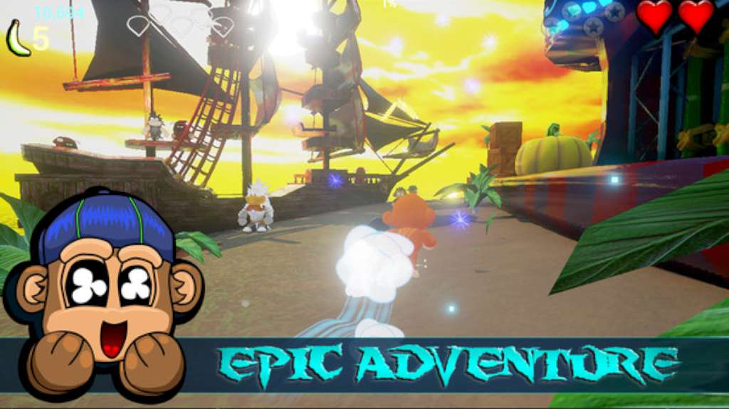Monkey Land 3D: Reaper Rush Steam CD Key 1.98 $