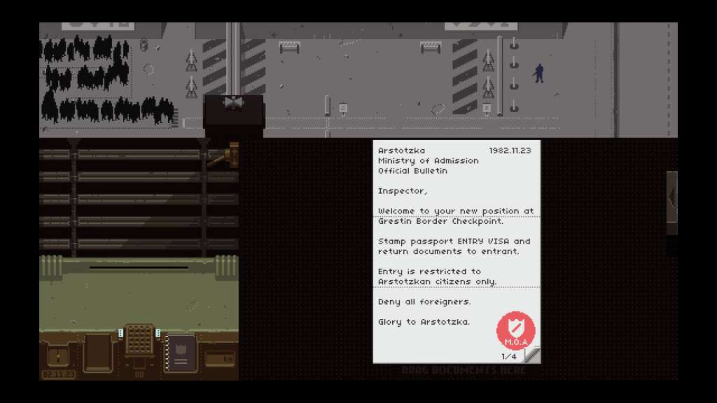 Papers, Please Steam Gift 26.78 $
