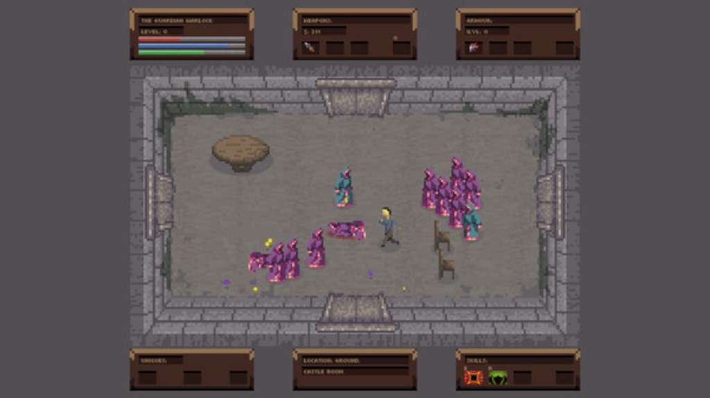 No Turning Back: The Pixel Art Action-Adventure Roguelike Steam CD Key 0.68 $
