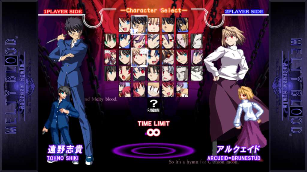 Melty Blood Actress Again Current Code Steam CD Key 2.47 $