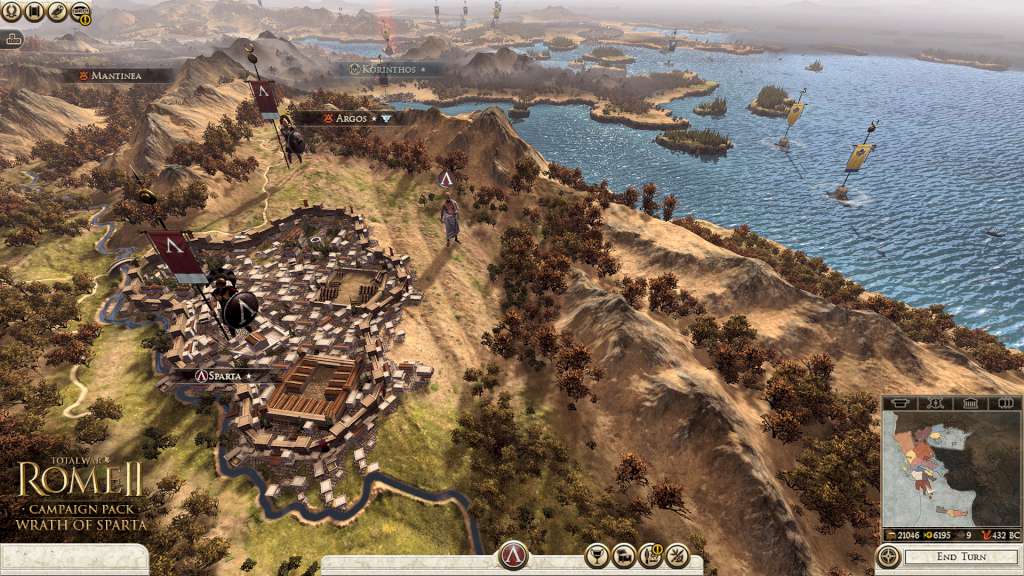 Total War: ROME II - Wrath of Sparta DLC Steam CD Key 7.24 $