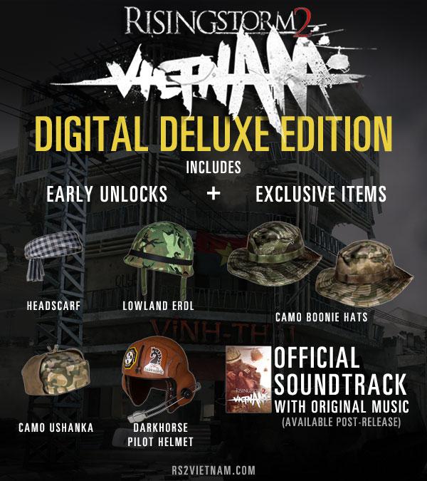 Rising Storm 2: Vietnam Digital Deluxe Edition Steam CD Key 3.8 $