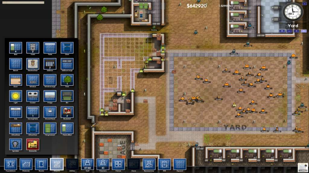 Prison Architect Name in Game Steam Gift 8.08 $