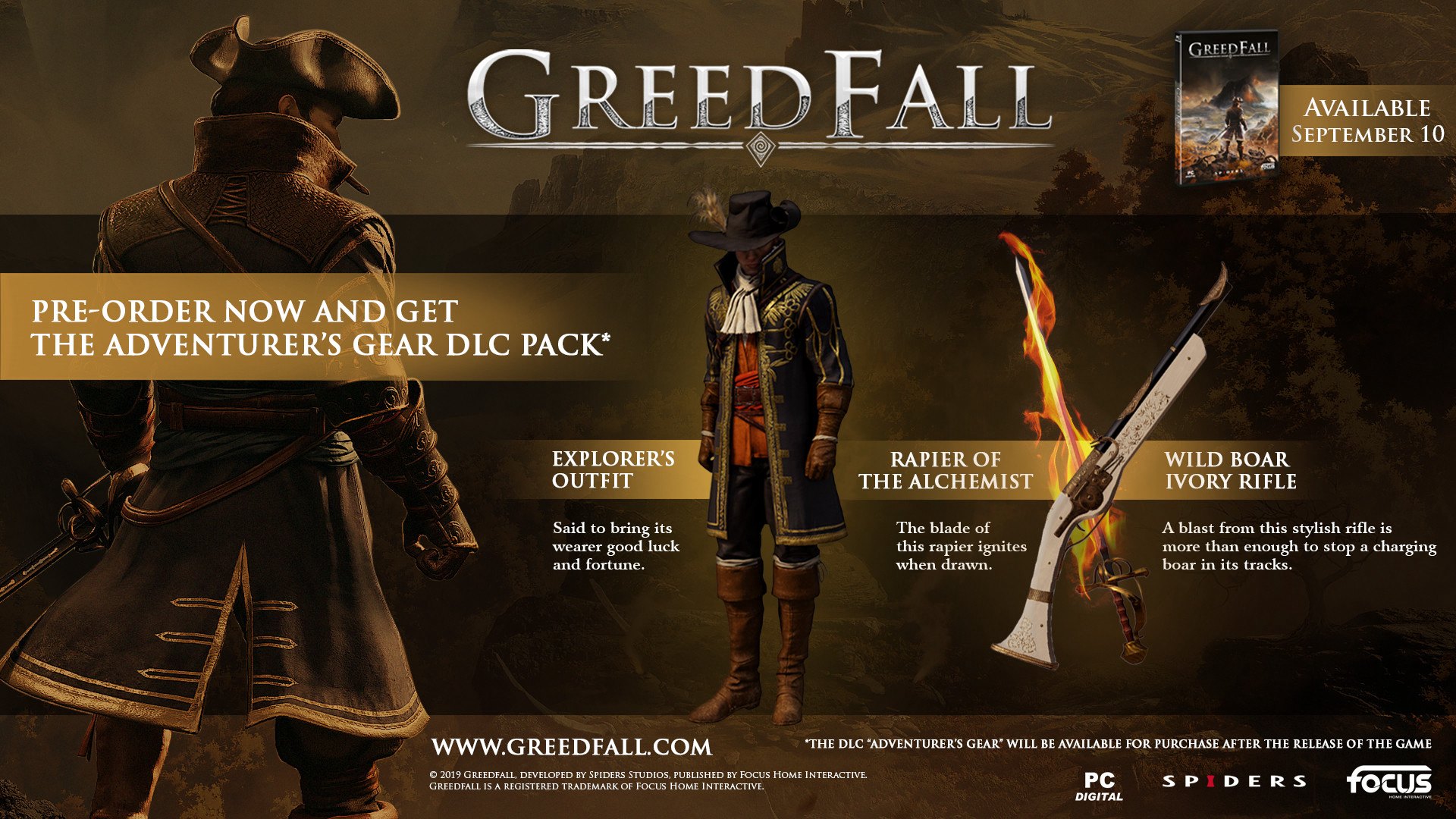 GreedFall Gold Edition EU XBOX One CD Key 19.55 $