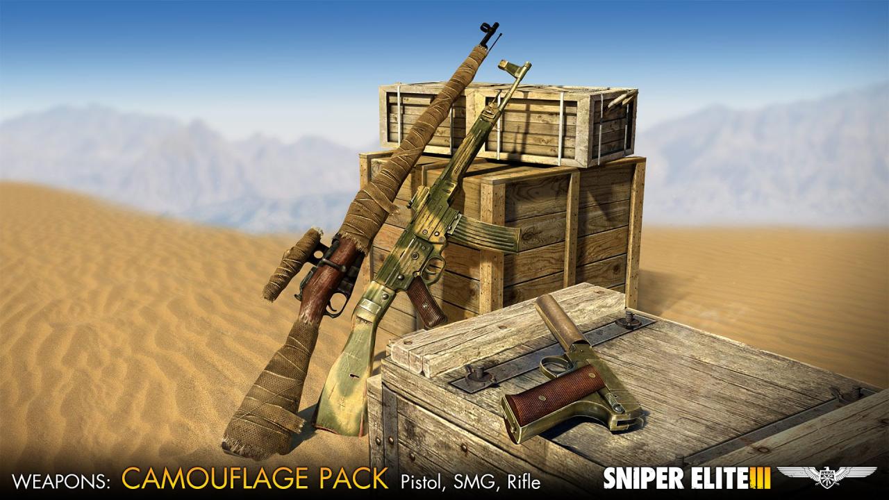 Sniper Elite III - Camouflage Weapons Pack DLC Steam CD Key 2.25 $