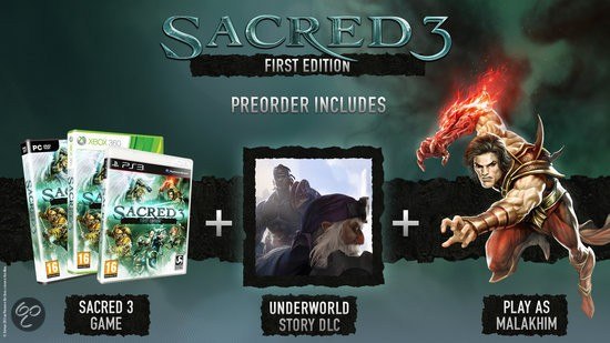 Sacred 3 First Edition EN/DE/FR/ES Steam CD Key 5.64 $