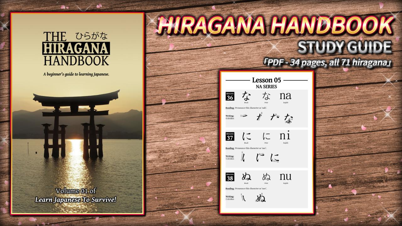Learn Japanese To Survive! Hiragana Battle - Study Guide DLC Steam CD Key 1.8 $