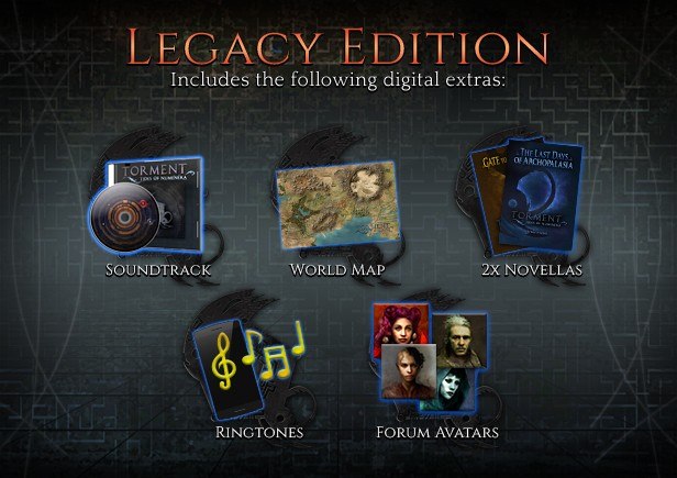 Torment: Tides of Numenera - Legacy Edition Upgrade DLC Steam CD Key 32.76 $