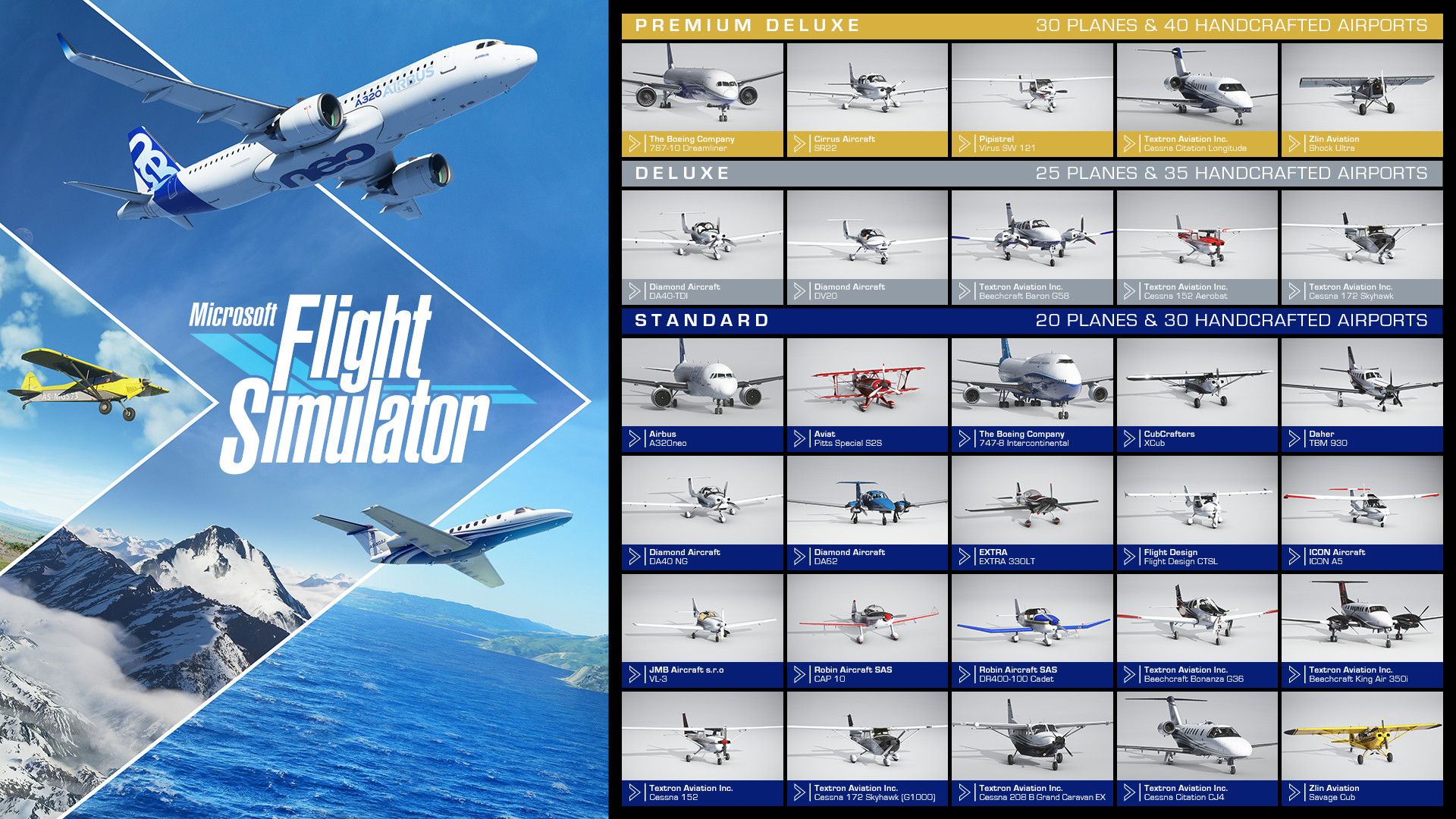 Microsoft Flight Simulator Premium Deluxe Game of the Year Edition EU Xbox Series X|S / Windows 10 CD Key 102.81 $