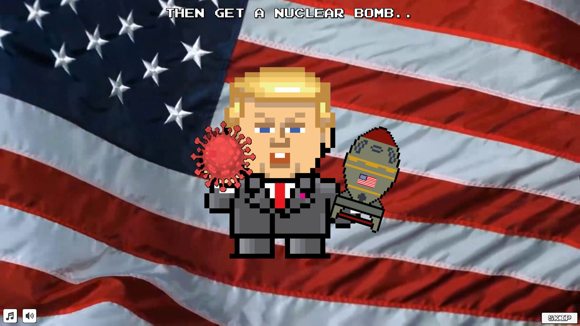Trump VS Covid: Save The World Clicker Steam CD Key 0.21 $
