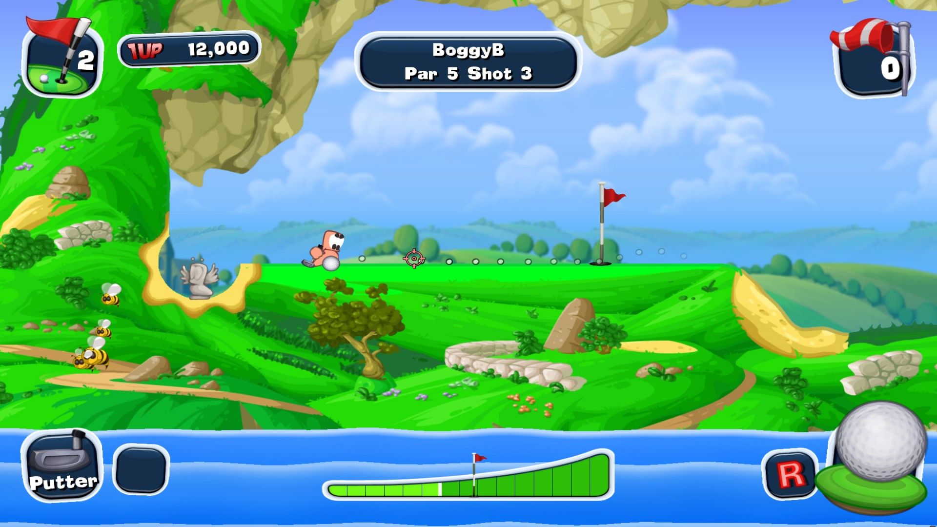 Worms Crazy Golf + Carnival Course DLC Bundle Steam CD Key 1.67 $