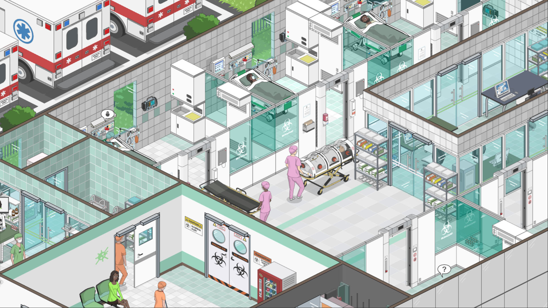 Project Hospital - Department of Infectious Diseases DLC EU Steam Altergift 5.38 $