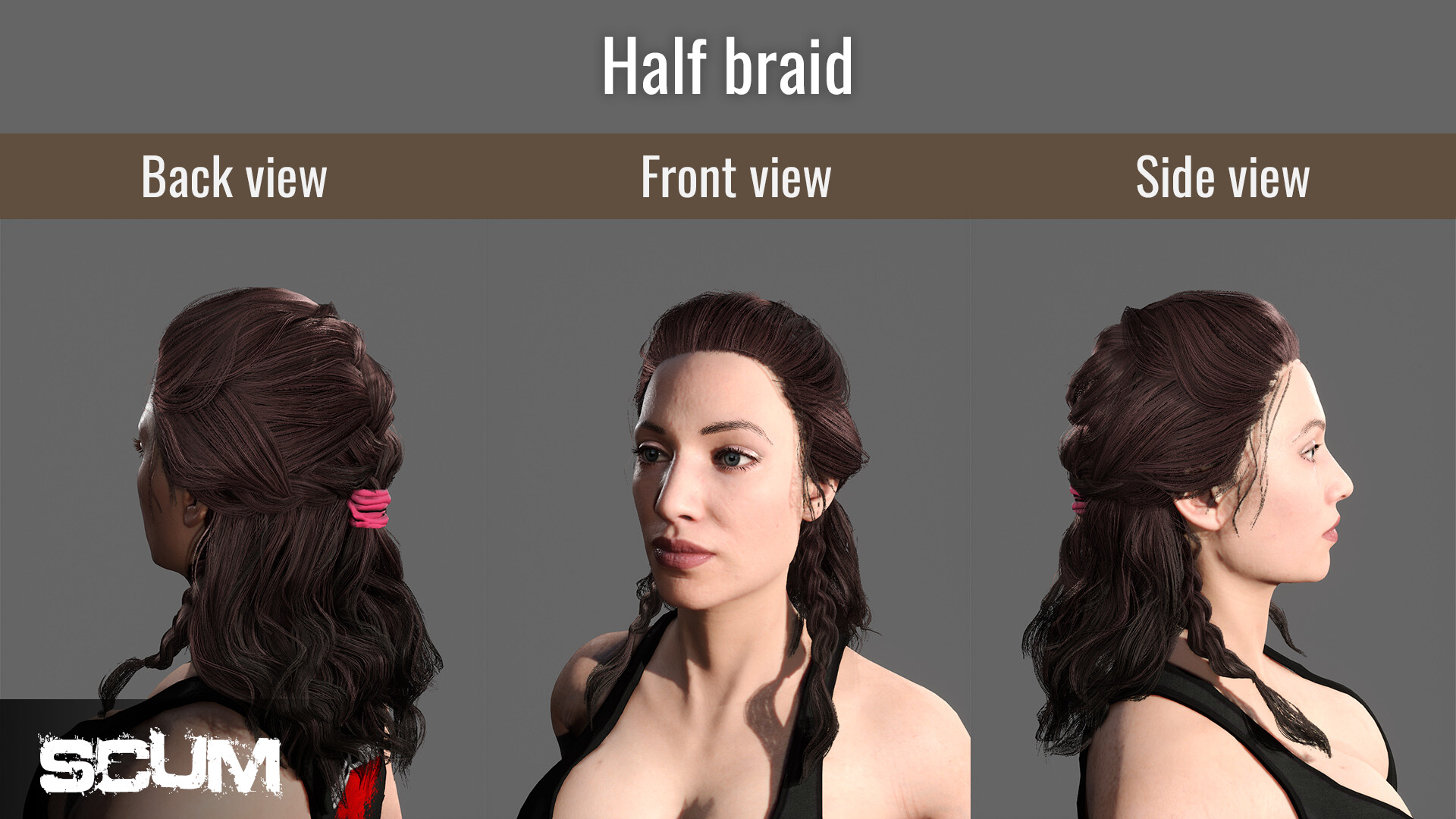 SCUM - Female Hair Pack DLC Steam CD Key 3.46 $