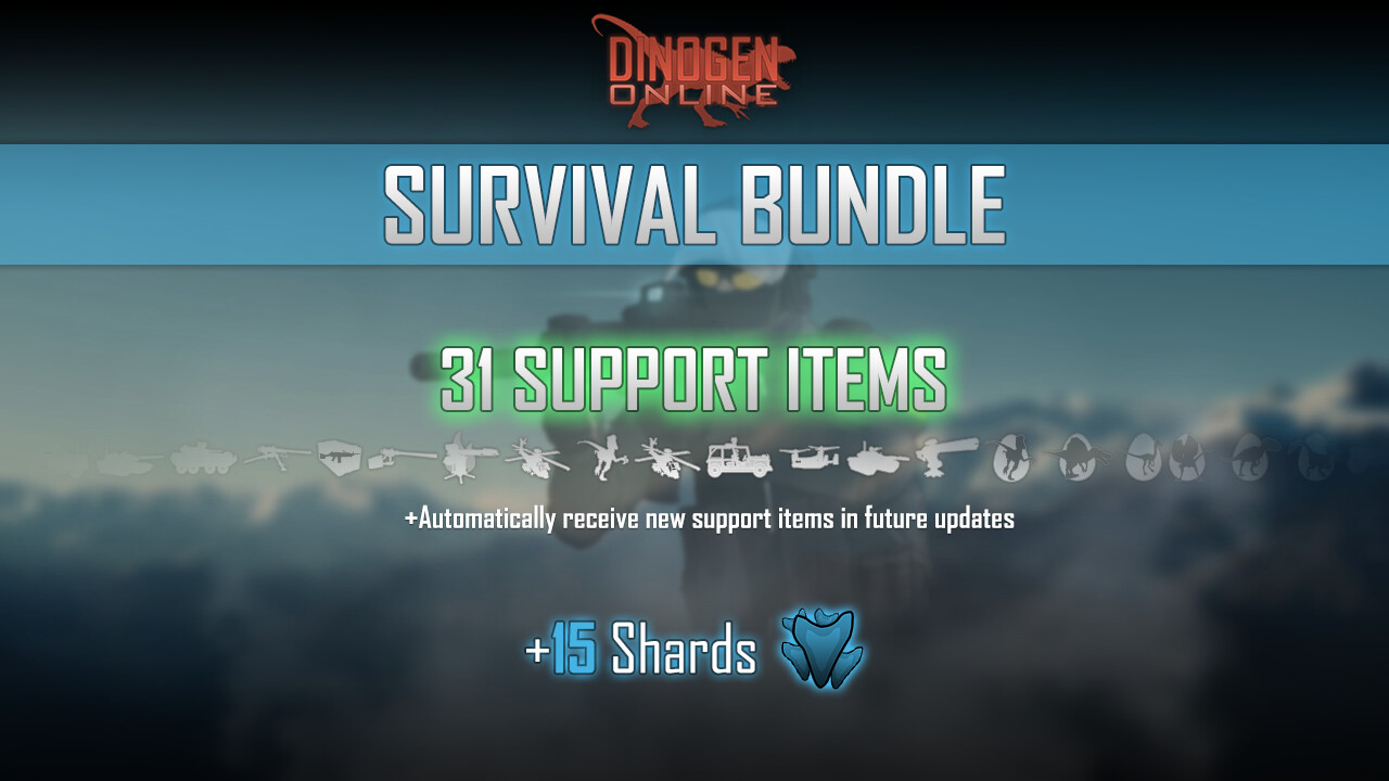 Dinogen Online - Survival Bundle DLC Steam CD Key 0.35 $