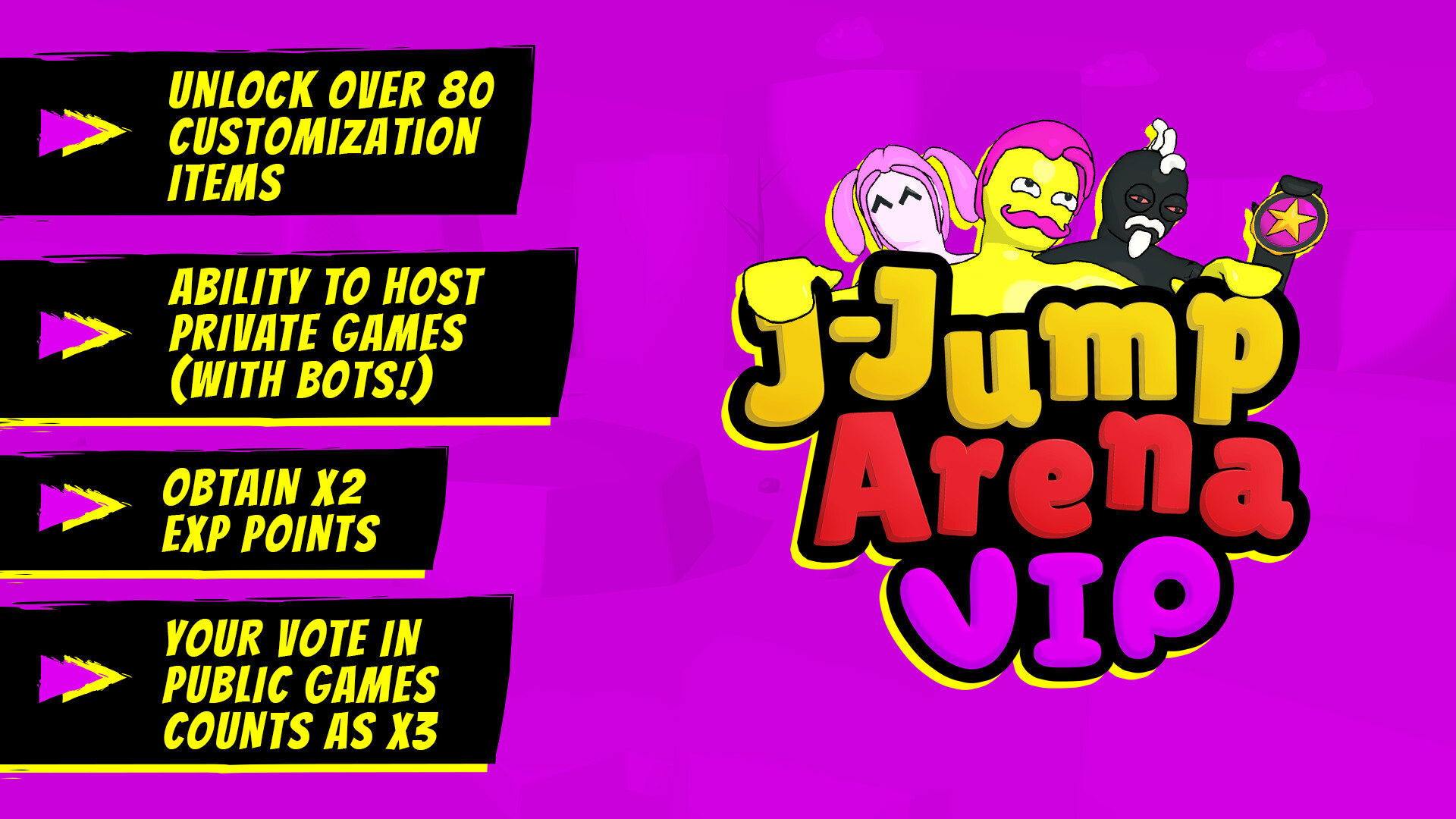 J-Jump Arena - VIP Upgrade DLC Steam CD Key 3.38 $