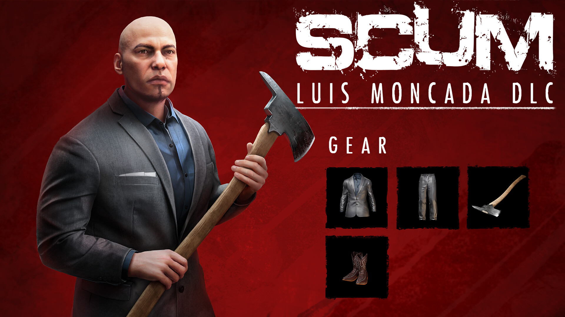 SCUM - Luis Moncada Character Pack DLC Steam CD Key 8.94 $