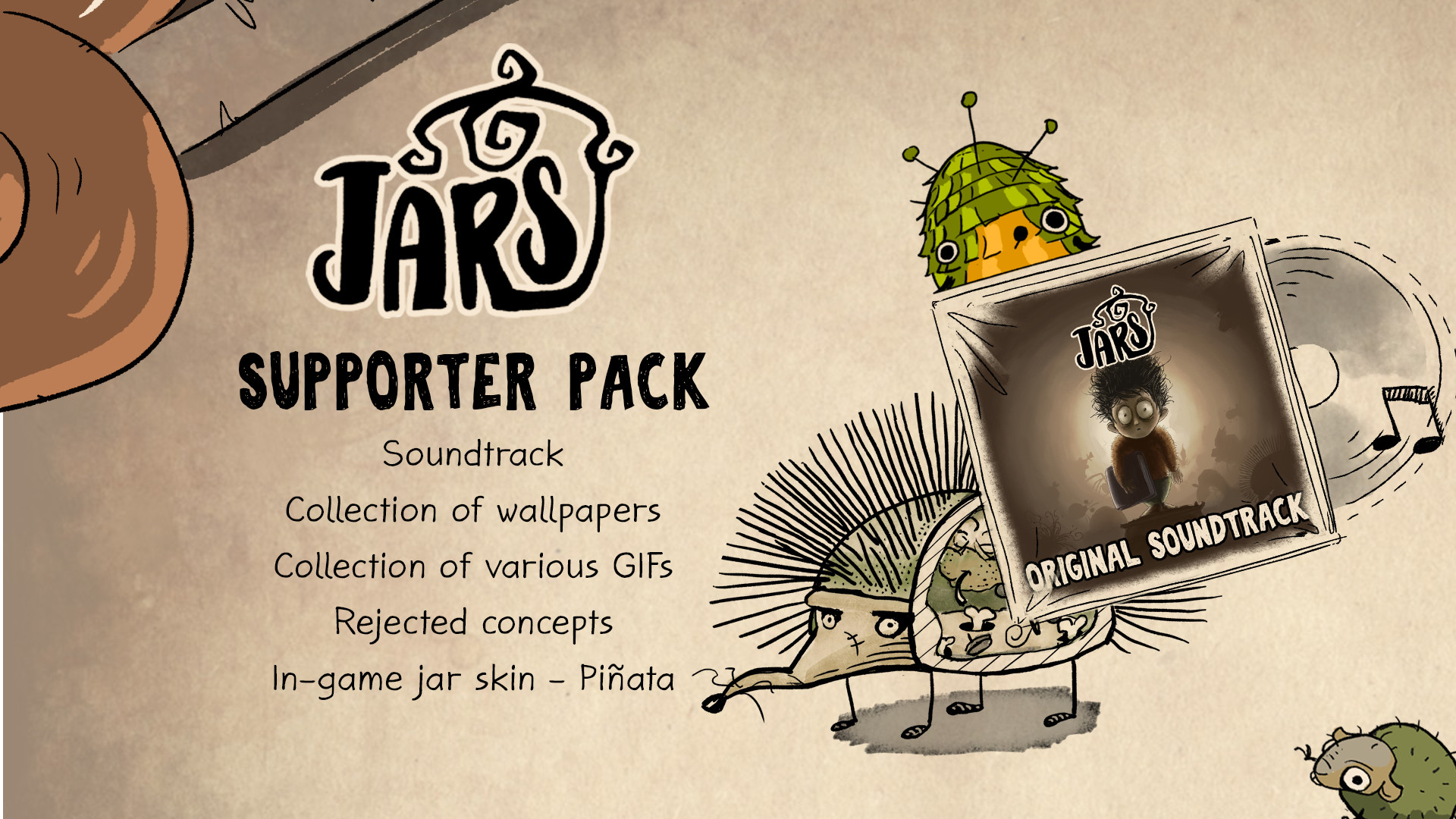 JARS - Supporter Pack DLC Steam CD Key 1.06 $