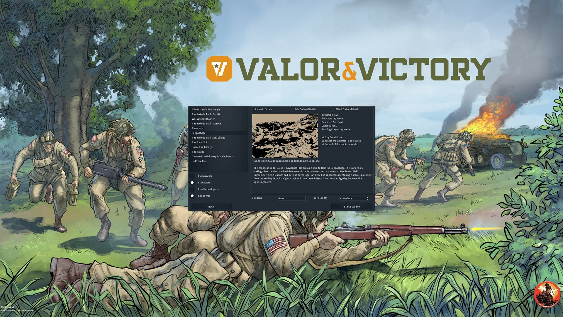 Valor & Victory - Pacific DLC Steam CD Key 10.14 $