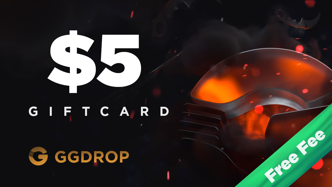 GGdrop $5 Gift Card 5.42 $