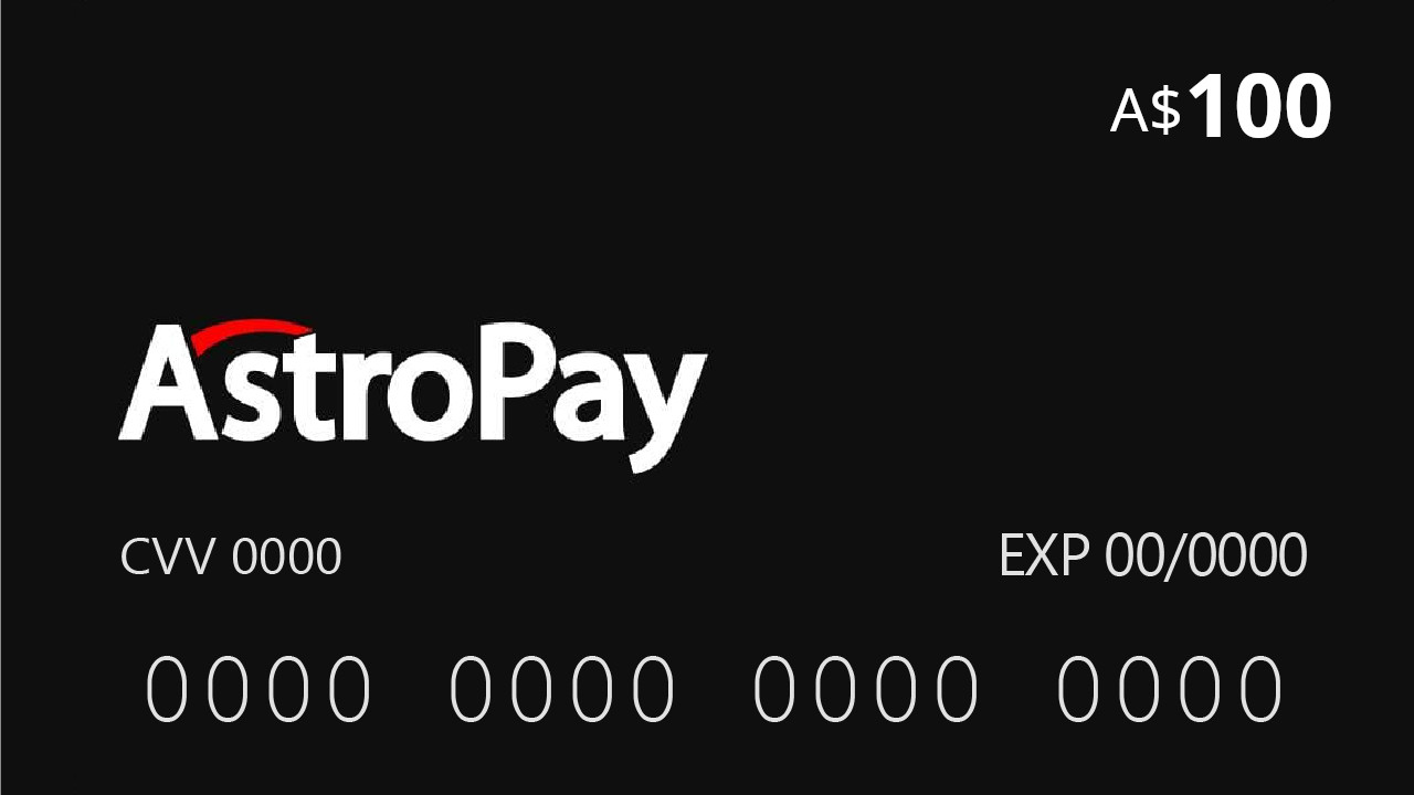 Astropay Card A$100 AU 75.07 $