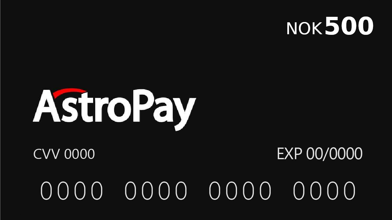 Astropay Card 500 kr NO 41.79 $