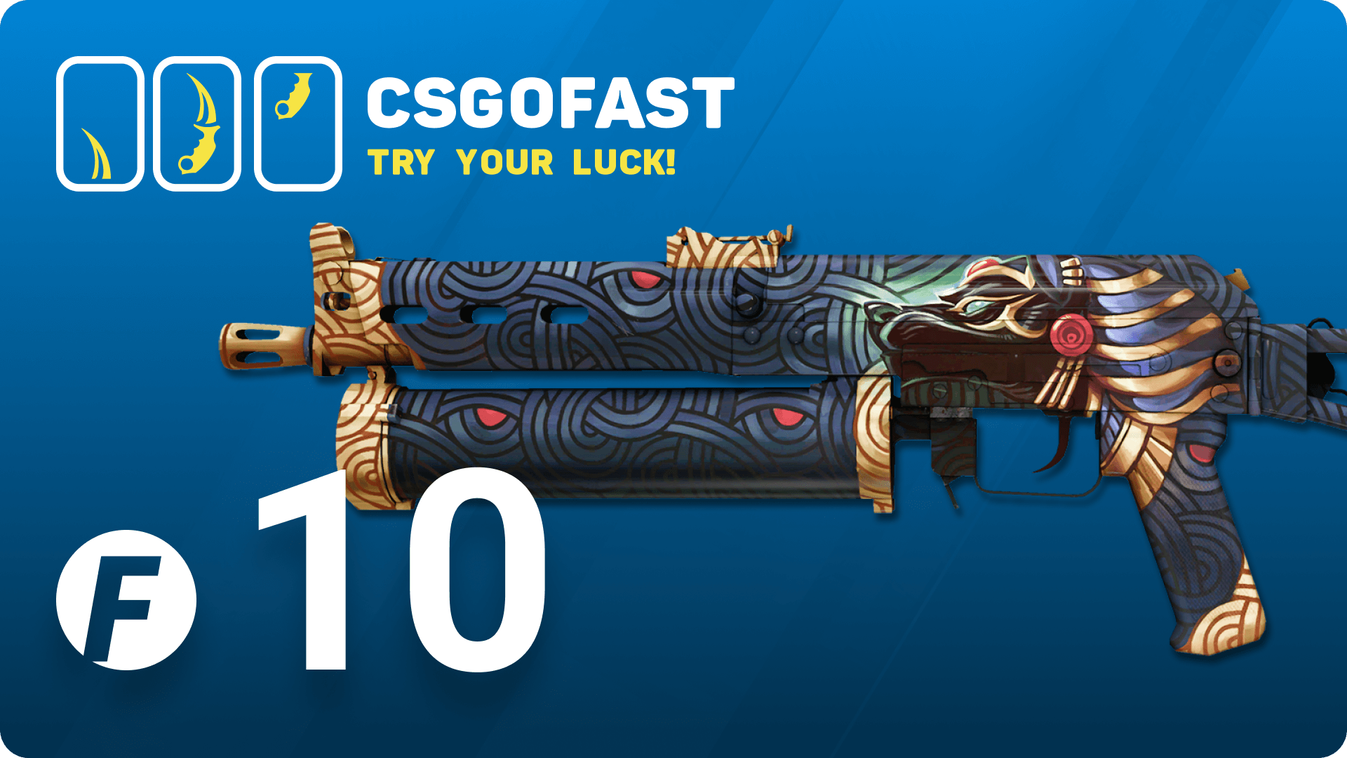 CSGOFAST 10 Fast Coins Gift Card 7.19 $