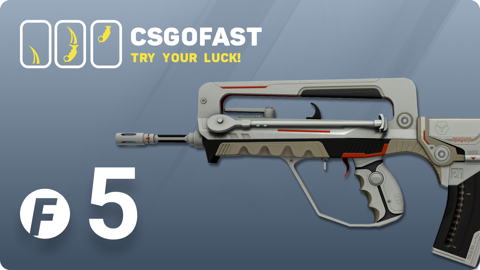 CSGOFAST 5 Fast Coins Gift Card 3.63 $