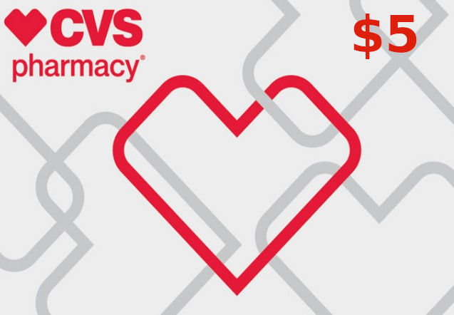 CVS Pharmacy $5 Gift Card US 3.95 $