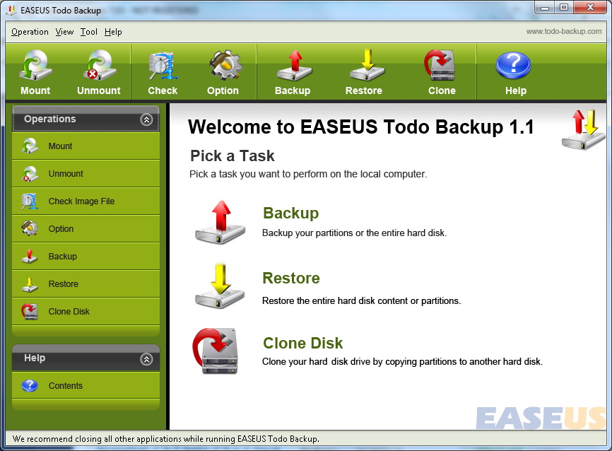 EaseUS ToDo Backup Home 10.0 (1PC) CD Key 33.89 $