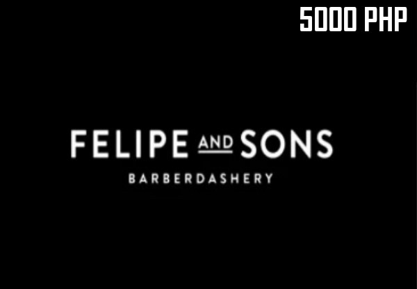Felipe and Sons ₱5000 PH Gift Card 104.07 $