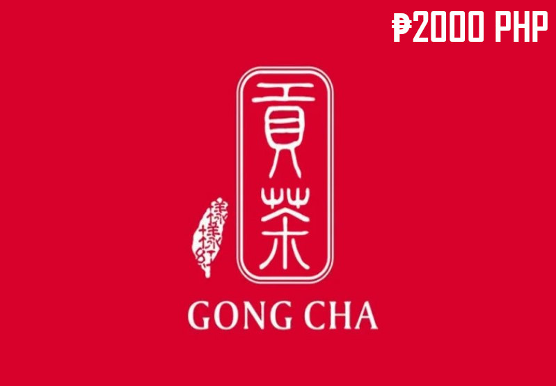 Gong Cha ₱2000 PH Gift Card 41.73 $