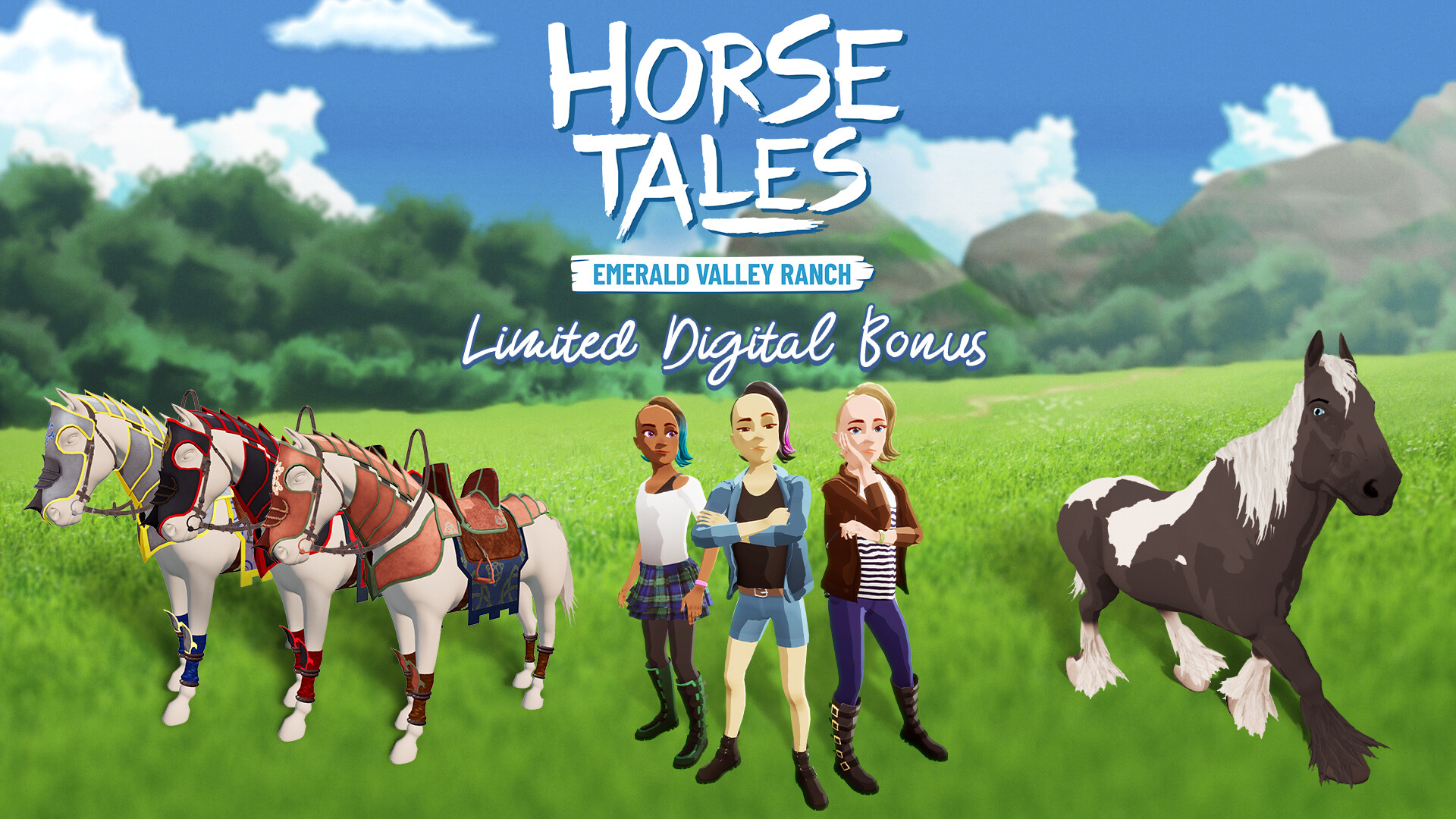 Horse Tales: Emerald Valley Ranch - Limited Digital Bonus DLC EU PS4 CD Key 3.38 $