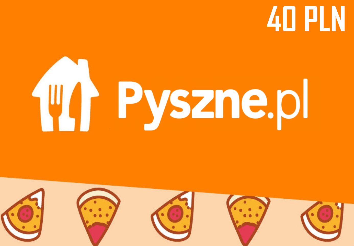 Pyszne.pl 40 PLN Gift Card PL 11.82 $