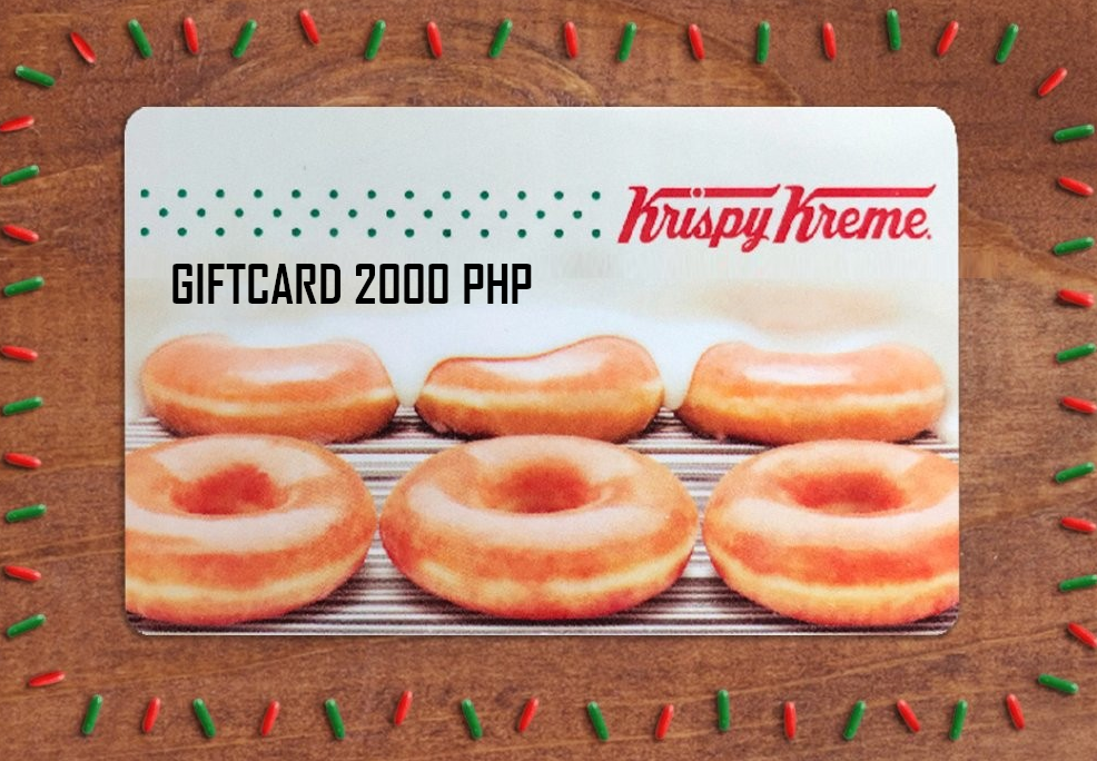 Krispy Kreme ₱2000 PH Gift Card 44.27 $