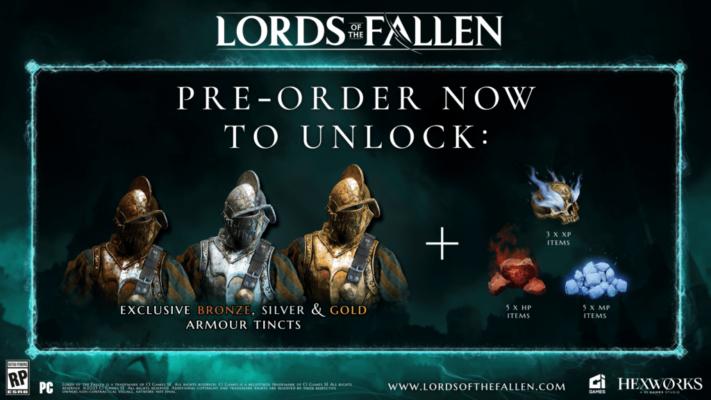 Lords of the Fallen (2023) - Pre-Order Bonus DLC EU Xbox Series X|S CD Key 41.8 $