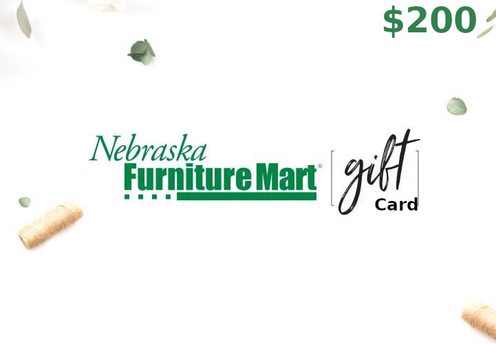 Nebraska Furniture Mart $200 Gift Card US 111.87 $