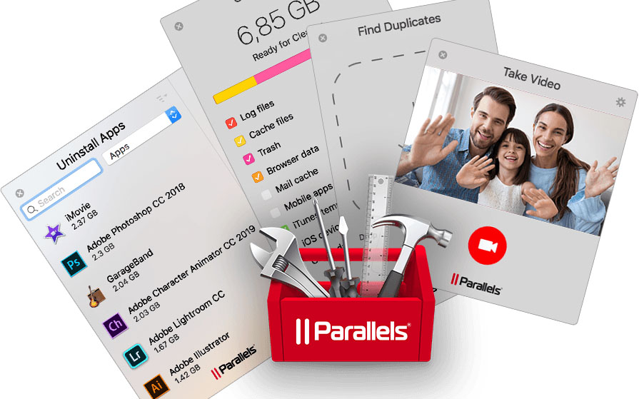 Parallels Toolbox - 1 Year Subscription PC Key 64.8 $