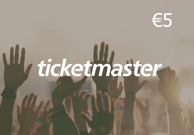 Ticketmaster €5 Gift Card DE 5.65 $