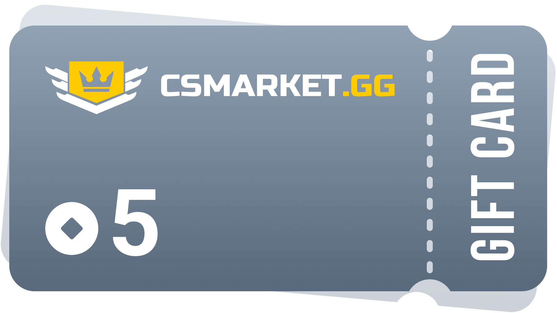 CSMARKET.GG 5 Gems Gift Card 3.55 $