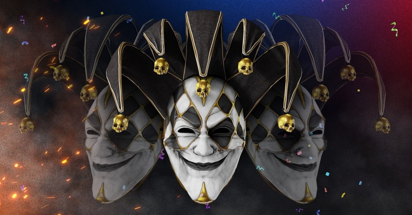 PAYDAY 2 - 10th Anniversary Jester Mask DLC Steam CD Key 1.44 $