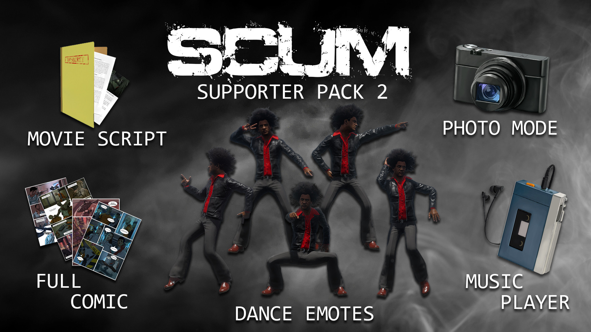 SCUM - Supporter Pack 2 DLC Steam CD Key 4.45 $
