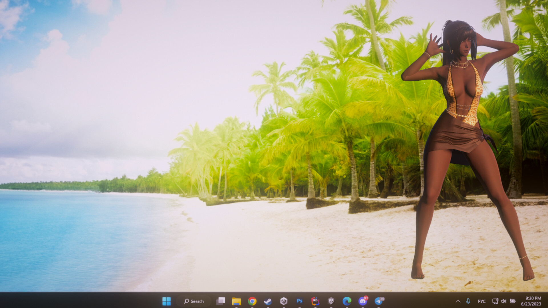 Desktop Beach Girls - 18+ DLC Steam CD Key 2.45 $