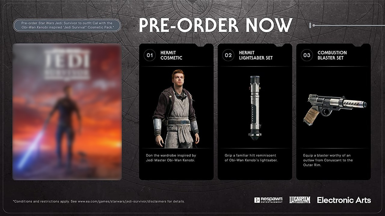 STAR WARS Jedi: Survivor - Preorder Bonus DLC EU Xbox Series X|S CD Key 16.29 $