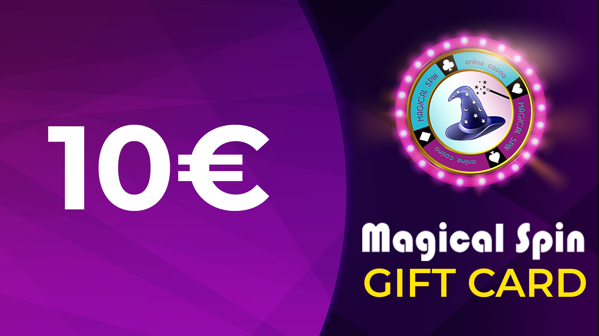 MagicalSpin - €10 Giftcard 10.99 $