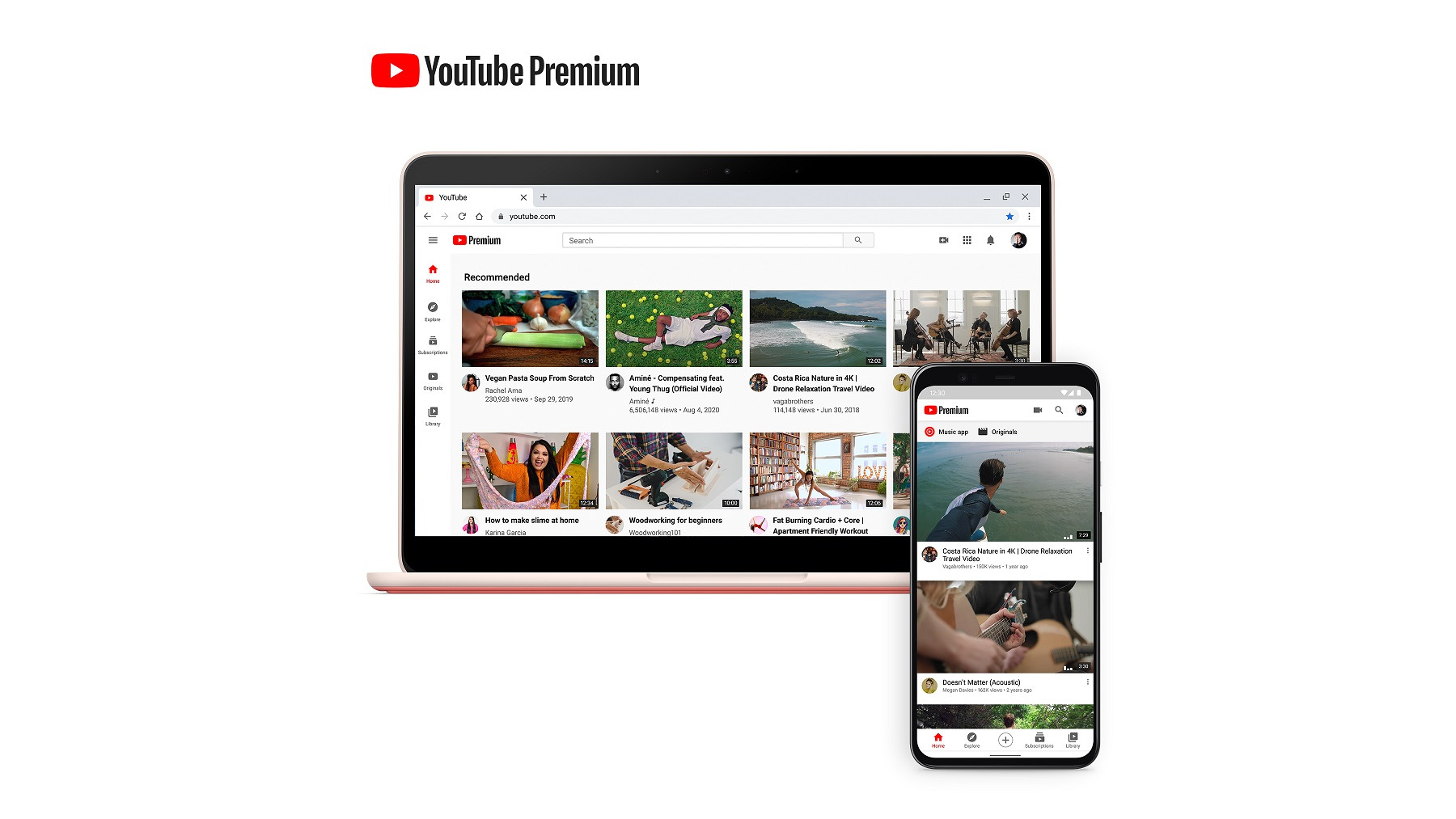 YouTube Premium 12 Months Subscription Account 22.03 $