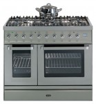 ILVE TD-906L-VG Stainless-Steel Σόμπα κουζίνα