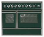 ILVE QDC-90FW-MP Green Fogão de Cozinha