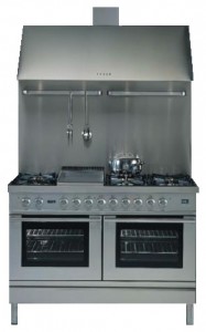 Photo Kitchen Stove ILVE PDF-120S-VG Stainless-Steel