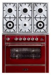 ILVE M-906D-MP Red Σόμπα κουζίνα